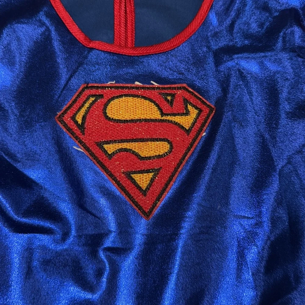 Superhero Kids Costume - Red and Blue 7/8